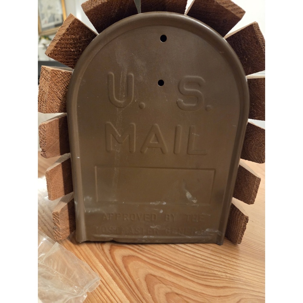 New Cedar Wrapped Mailbox - Picture 5 of 9